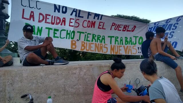 La Corriente Clasista y Combativa (CCC) decidió salir a la calle junto a otras organizaciones sociales.