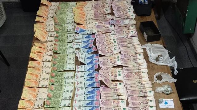 Detuvieron a una pareja que manejaba un kiosco de venta de marihuana y cocaína en San Rafael.