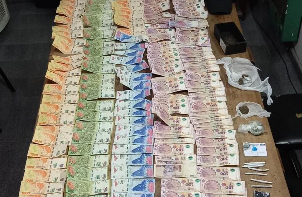 Detuvieron a una pareja que vendía marihuana y cocaína