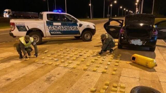 San José: detienen a un individuo con más de 30 kilogramos de marihuana.