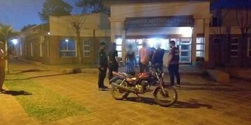 Secuestraron una motocicleta que había sido sustraída en Puerto Rico.