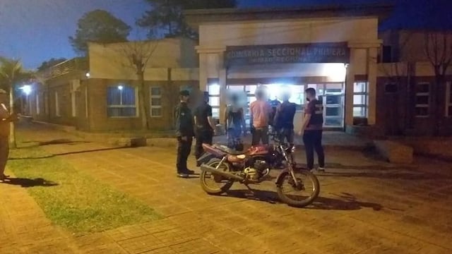 Secuestraron una motocicleta que había sido sustraída en Puerto Rico.