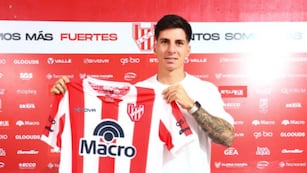 Francis Mac Allister ya es jugador de Instituto. Hermano de un campeón del mundo (Prensa Instituto).