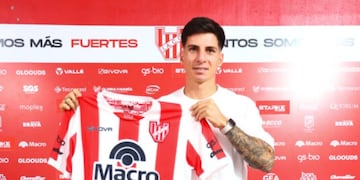 Francis Mac Allister ya es jugador de Instituto. Hermano de un campeón del mundo (Prensa Instituto).