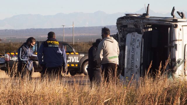 Accidente en Luján - Gentileza Claudio Bello