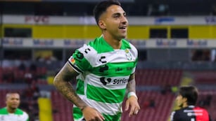 El delantero cordobés Javier Correa volvió al Santos Laguna de México, dueño de su pase. (Instagram Javier Correa).