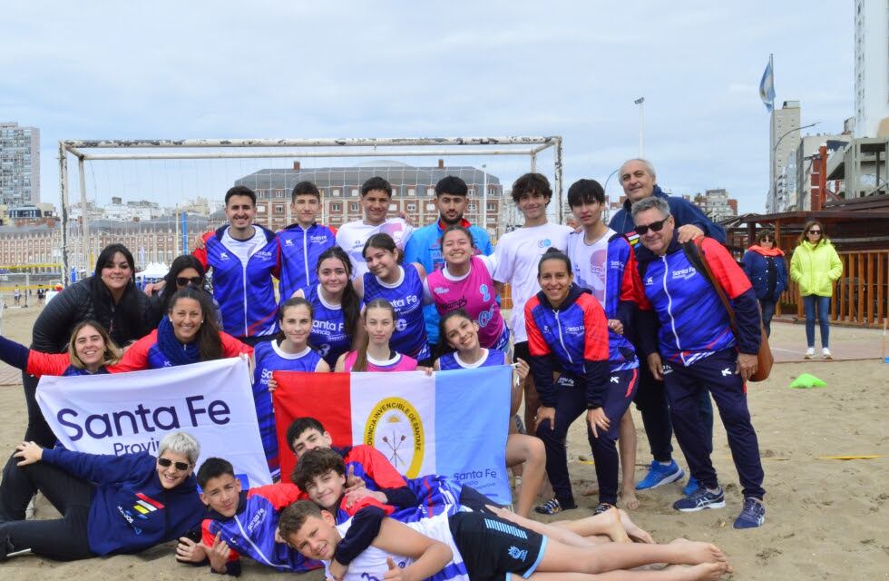 Deportistas de Pérez participaron en los Nacionales Evita en Mar del Plata