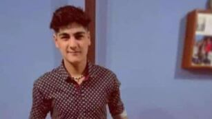 Matías Luna (19) cuando volvía de bailar con sus amigos.