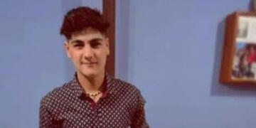 Matías Luna (19) cuando volvía de bailar con sus amigos.