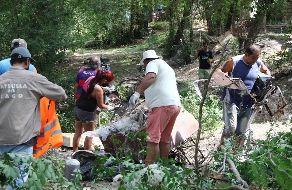 Vecinos y municipio le quitaron más de 12 camiones de basura a un sector de Carlos Paz