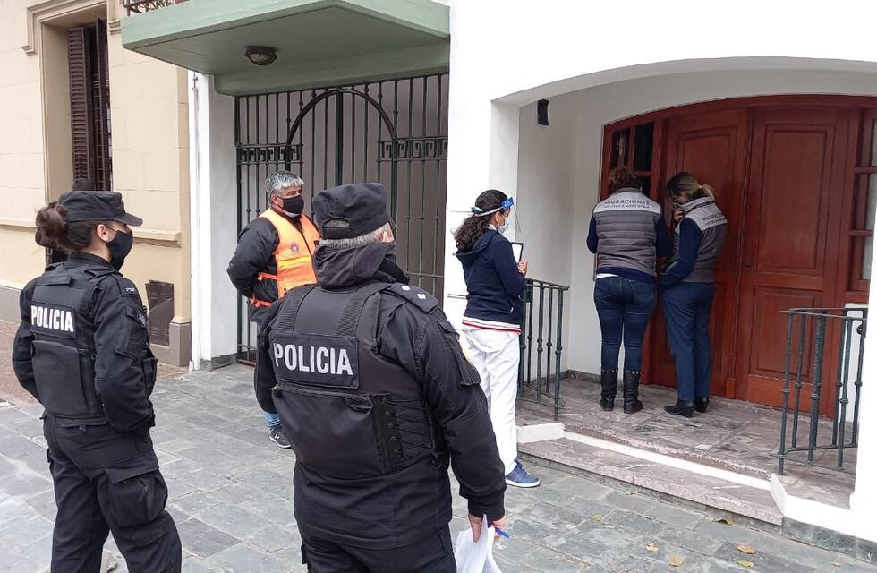 El curioso cartel que encontró personal de Migraciones en una inspección en San Rafael