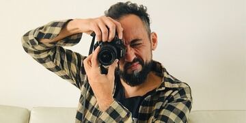 Fotógrafo lasherino Hugo Orozco.