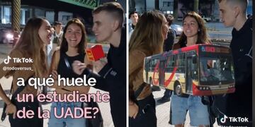 Les preguntaron a qué huele un estudiante de la UADE y sus respuestas se hicieron virales en TikTok.