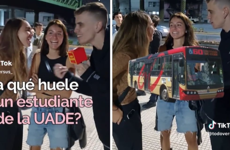 Les preguntaron a qué huele un estudiante de la UADE y sus respuestas se hicieron virales en TikTok