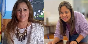 Roxana Almirón (Potencia) y Miriam Riat (Fuerza Patria), son candidatas a diputadas provinciales.