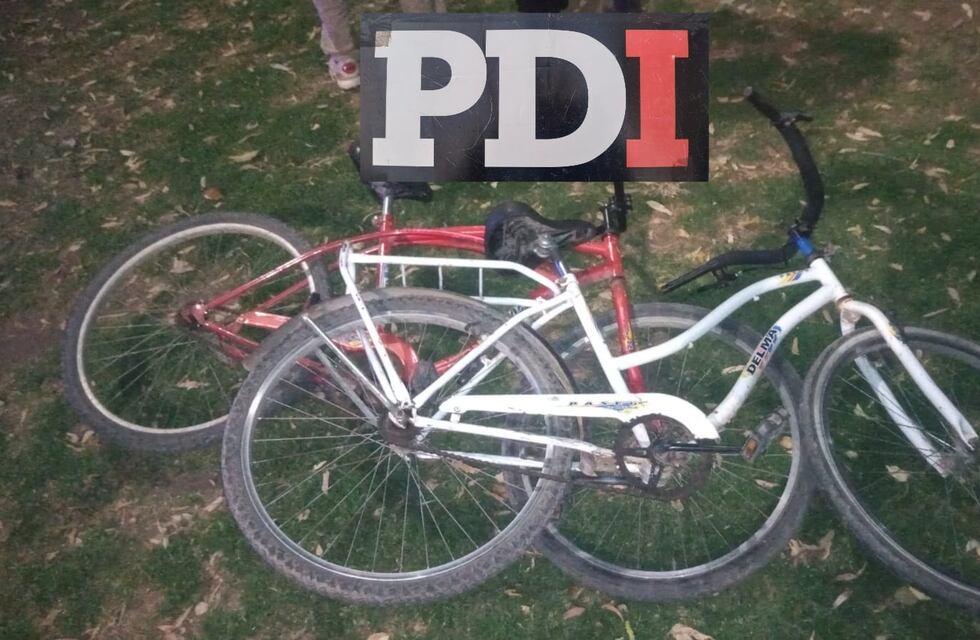 La PDI detuvo a un menor ladrón de bicicletas