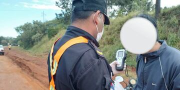 Oberá: operativo de tránsito tuvo 12 alcoholemias positivas.