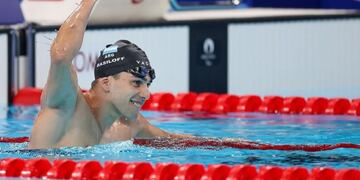 Iñaki Basiloff ganó la medalla de bronce en los 400 metros libre de natación en los Juegos Paralímpicos de París 2024. (Gentileza ParaDeportes)
