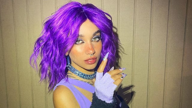 María Becerra hizo el challenge de "Hasta los dientes".