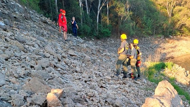 Hallaron a un hombre sin vida en el dique Los Molinos.