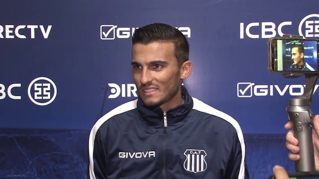 Guilherme Parede, delantero cedido a préstamo por Talleres al Juventude de Brasil, y que quiere volver (La Voz).