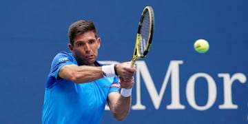 Federico Delbonis logró imponerse al griego Michail Pervolarakis y ahora aguarda por el polaco Kamil Majchrzak.