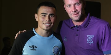 Lucas Zelarayán y Guido Herrera hablaron en la conferencia de prensa previa de Belgrano y Talleres.