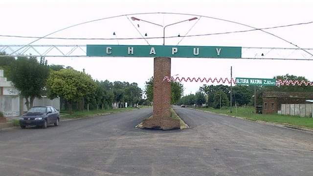 La localidad santafesina de Chapuy, donde murió este nene a causa del impacto del balín.
