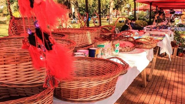 Productos que se ofrecían en la Feria de la Patria