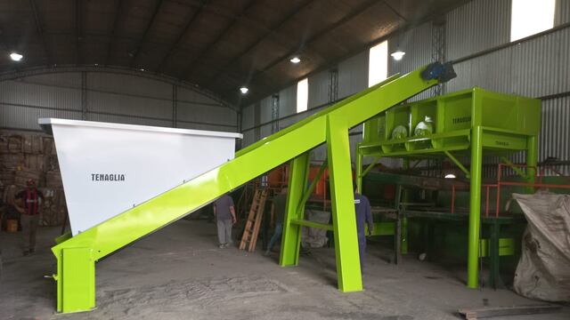 Nuevas maquinarias para la Planta de Reciclado de San Francisco de Bellocq