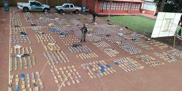 Nuevo golpe al narcotráfico en Oberá. Gendarmería Nacional