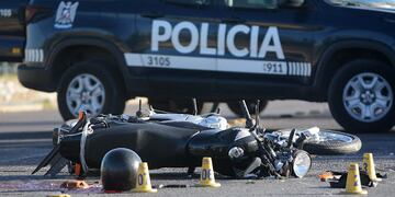 Los accidentes de motociclistas en Las Heras. Archivo / Los Andes