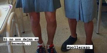 Otros alumnos se sumaron a la iniciativa.