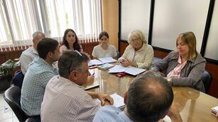 Reunión entre la Municipalidad y la Sociedad Rural