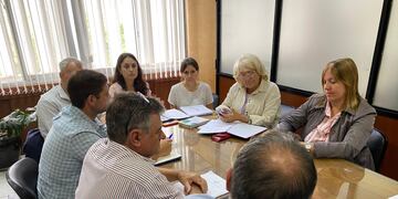 Reunión entre la Municipalidad y la Sociedad Rural