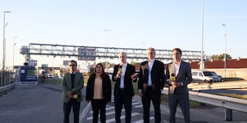 Horacio Rodríguez Larreta inauguró la Autopista Illia y apuntó contra la vicepresidenta.