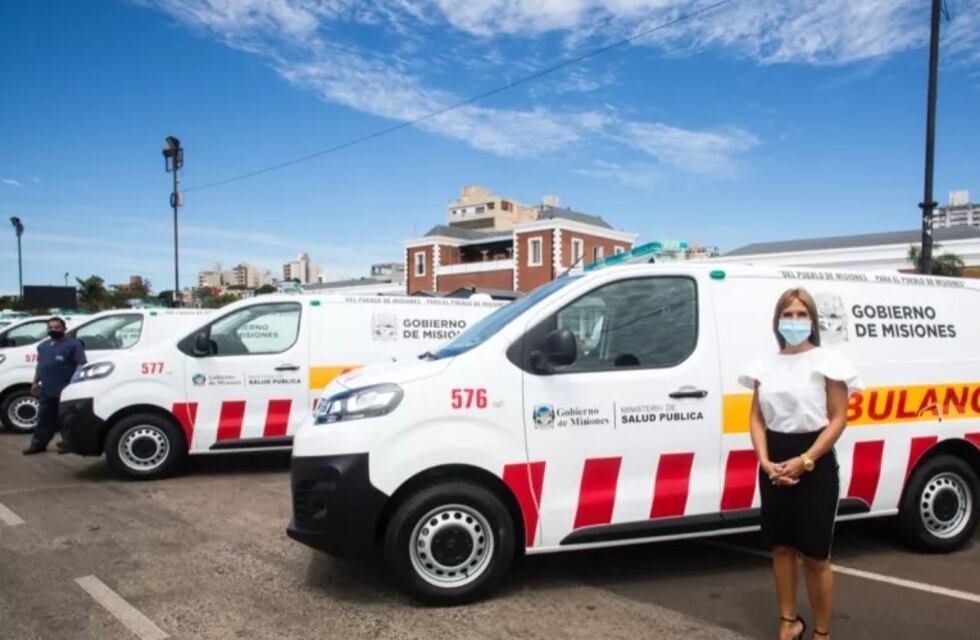 La red de traslados de Misiones incorporó 13 nuevas ambulancias