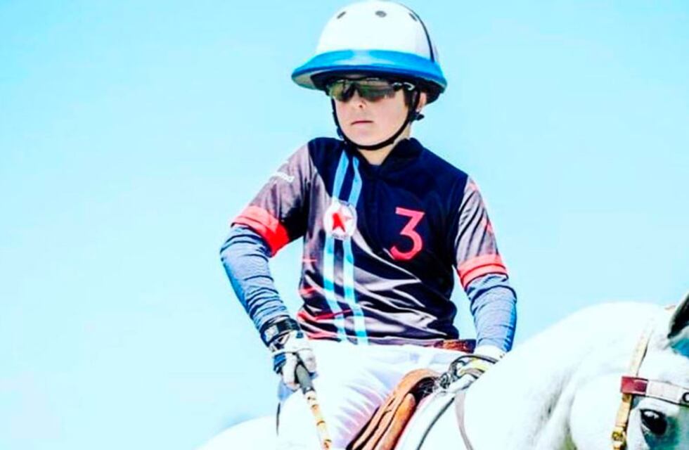 Un heredero de la familia Heguy sufrió un accidente con un caballo en una práctica de polo