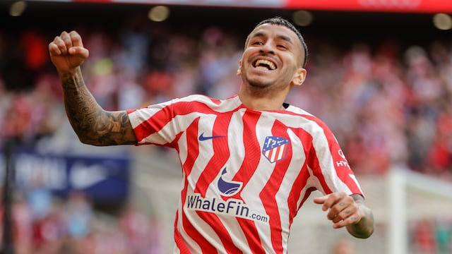Ángel Correa marcó el camino de la victoria del Atlético Madrid. Foto: @Atleti