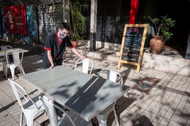 Empresarios mendocinos le pidieron al gobernador que no implemente más restricciones. Ignacio Blanco/Los Andes