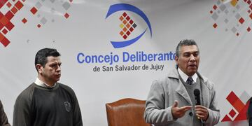 El vocal social del ISJ, Diego Chacón, abrió la capacitación en el Concejo Deliberante de San Salvador de Jujuy.
