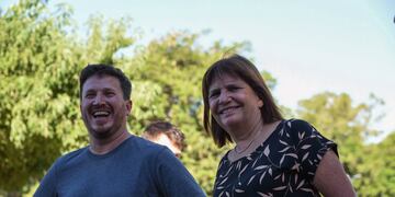 Federico Angelini y Patricia Bullrich