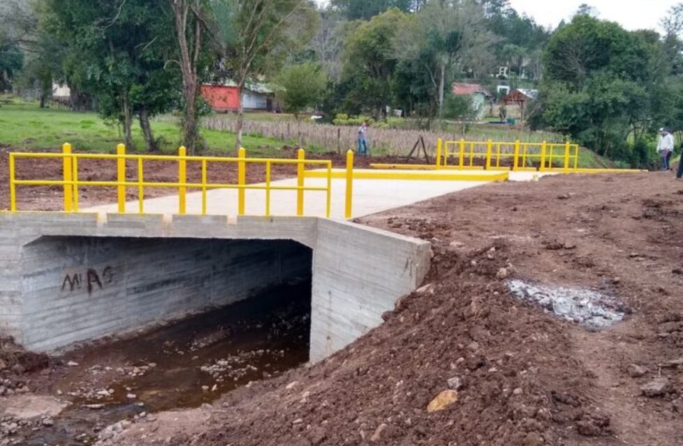 El programa “100 Puentes” finalizó las obras en Olegario Victor Andrade