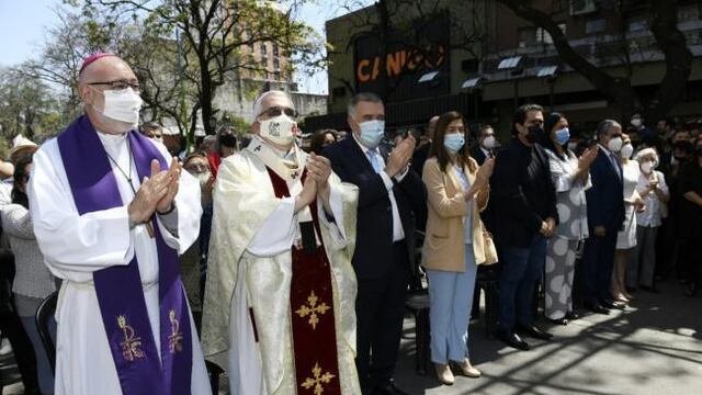 Jaldo participó en los actos de la Batalla de Tucumán.
