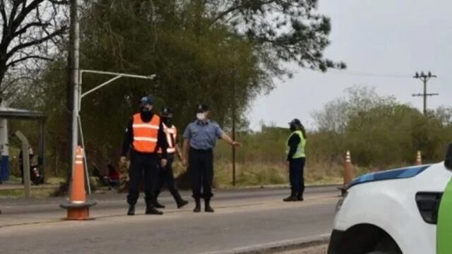 Policía misionero detenido en Corrientes tras una persecución.
