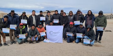 Vicuñas en foco: productores de Laguna Blanca recibieron formación especializada