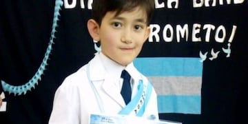 El pequeño sanjuanino que pidió jurar la bandera antes de ser operado está pasando un difícil momento