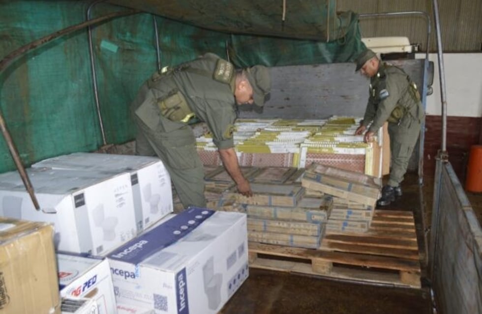 Gendarmería interceptó mercaderías de contrabando en Bernardo de Irigoyen