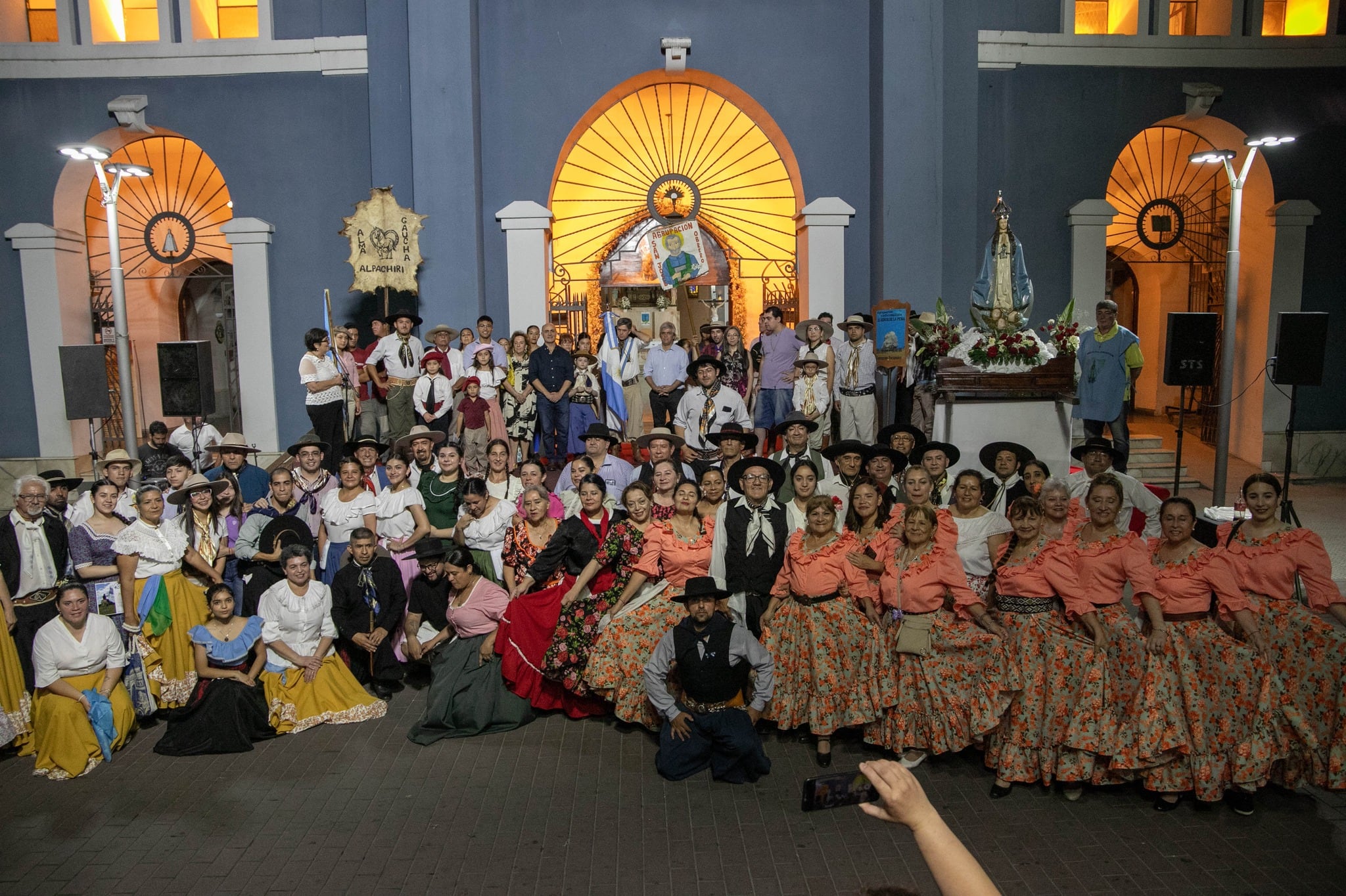 Hubo una misa por las instituciones de esa ciudad