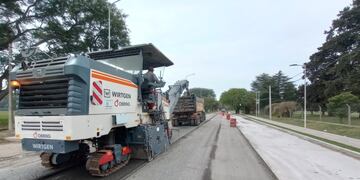 Se retomó la obra en el ingreso este de Rafaela